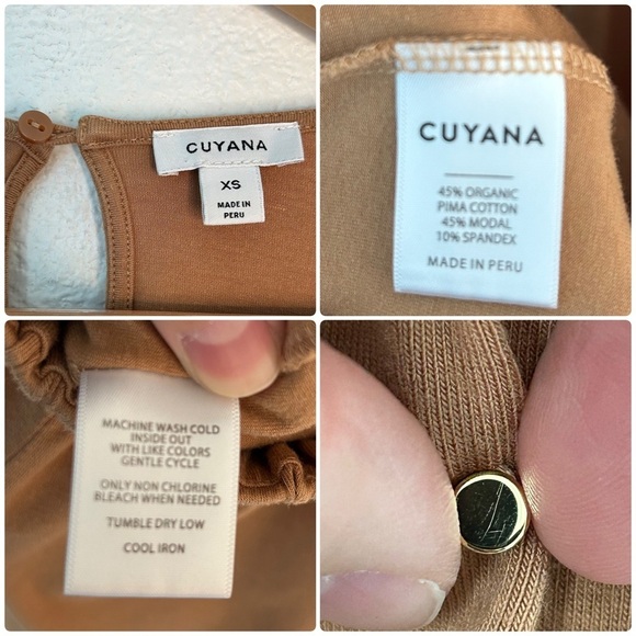 Cuyana Open-Back Jumpsuit extra small - Picture 15 of 15